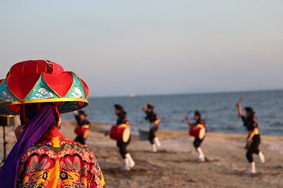 琉求祭 in 蔵満海岸